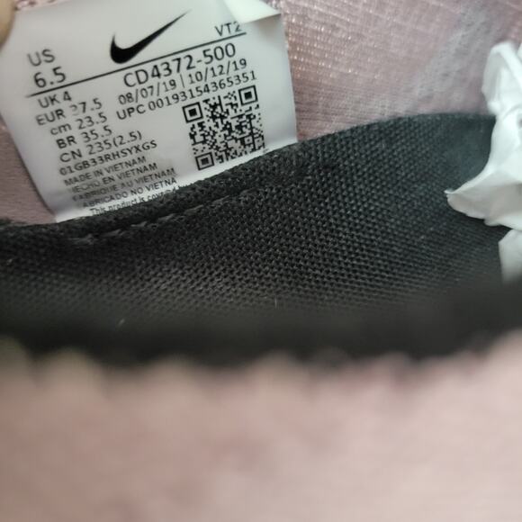 Nike Womens React Infinity Run Flyknit Plum Fog Pink Running Shoes Sneakers 6.5 - Picture 10 of 11